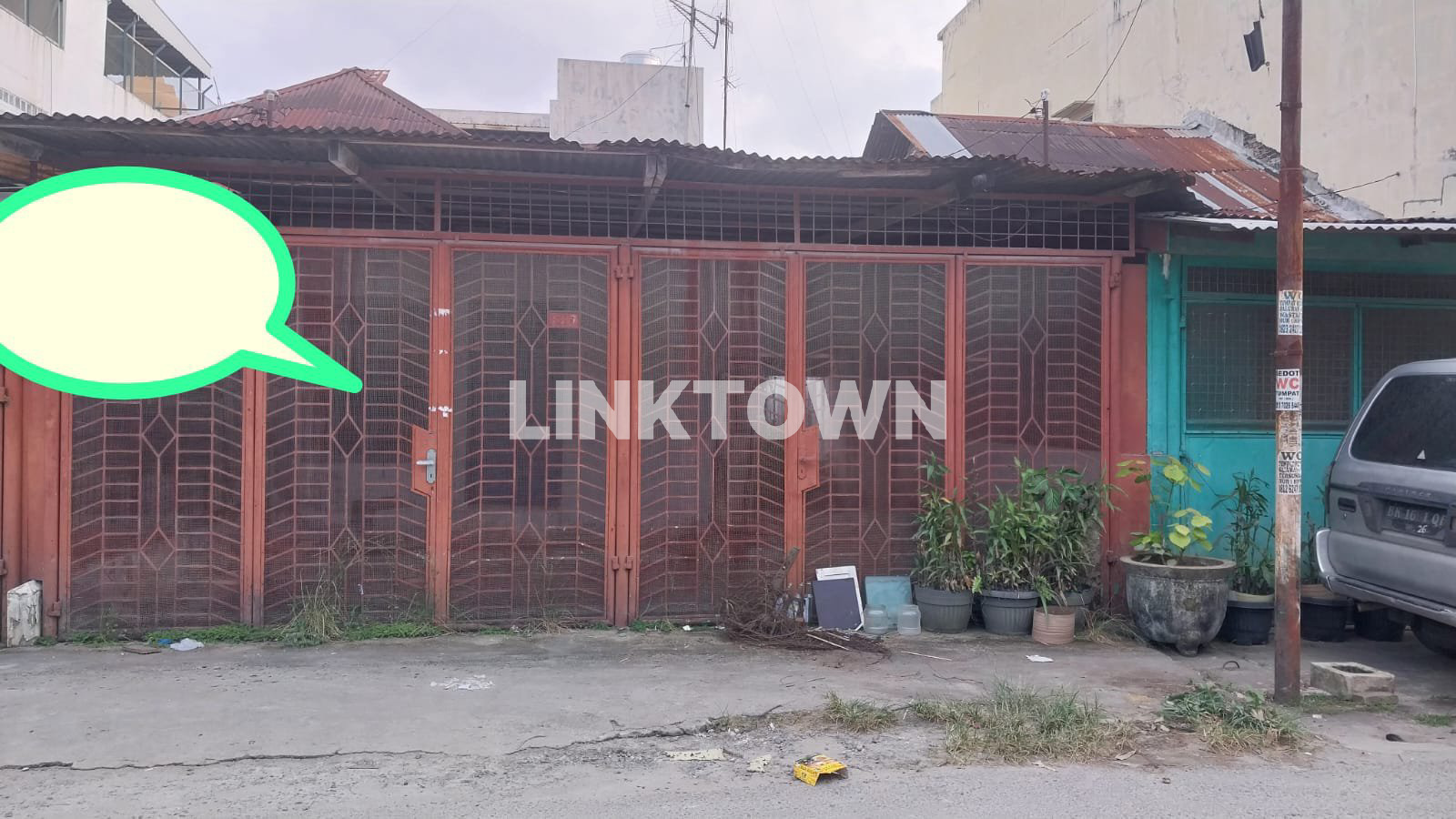 Dijual Murah Rumah 1 Lantai dengan Lokasi Strategis di Medan Barat