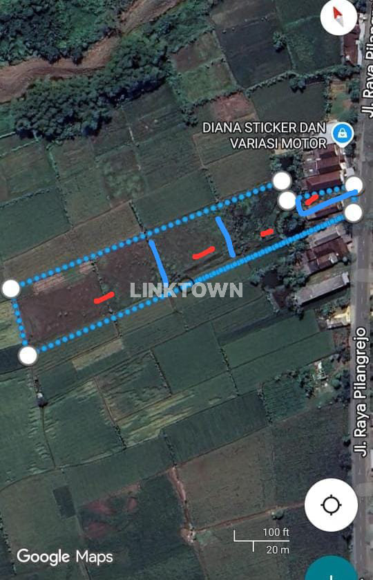 Dijual Cepat Nego Tipis Tanah Lokasi Strategis di Balongpanggang