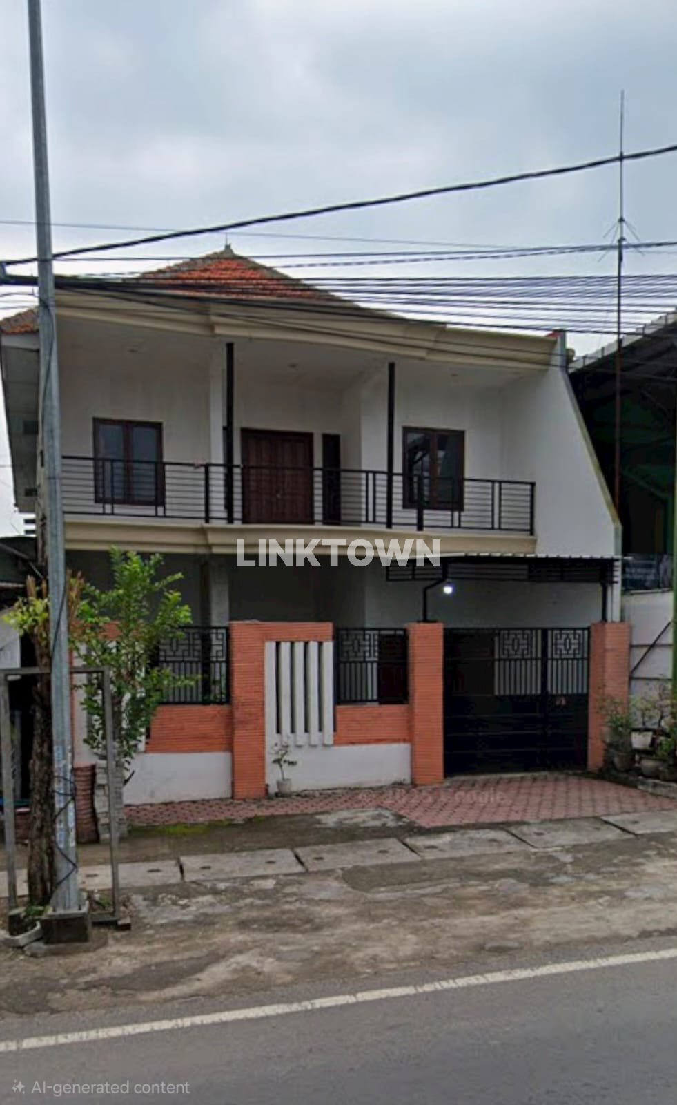 Rumah Usaha Paling Murah Lokasi Strategis Nol Jalan Raya di Driyorejo Gresik