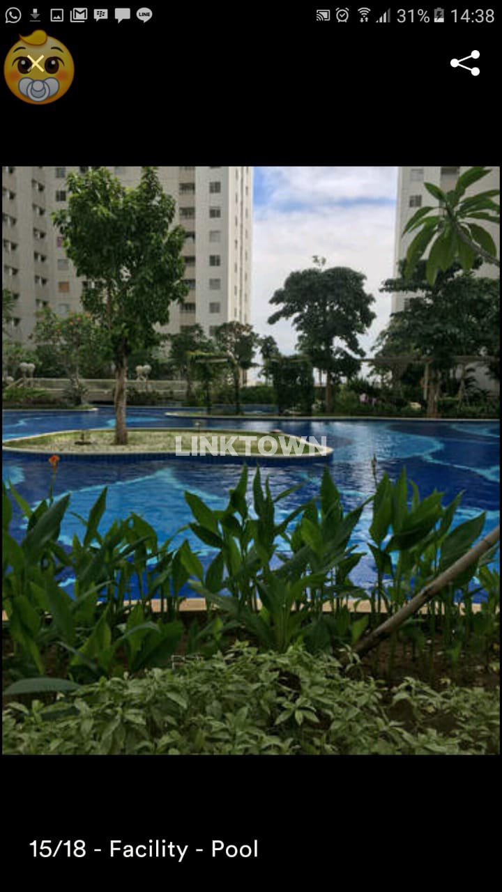 Disewakan Sangat Murah Apartemen Type Studio di Educity Pakuwon Prince Town Surabaya