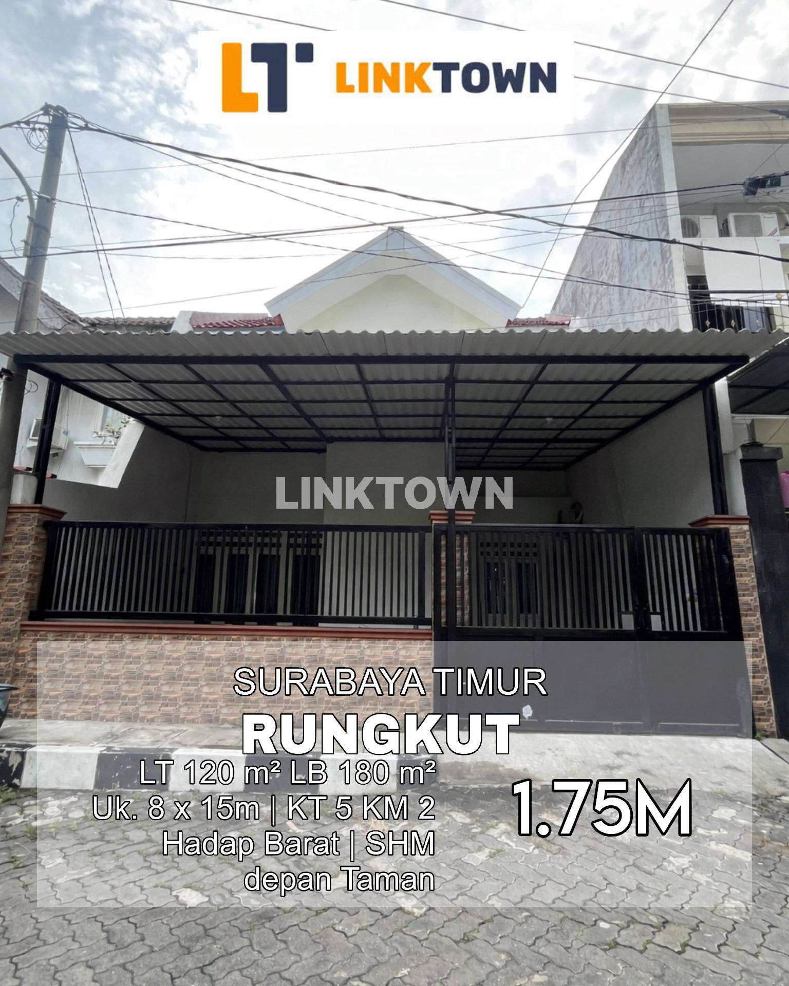 Rumah Semifurnished di Rungkut Sangat Strategis Dekat Sier