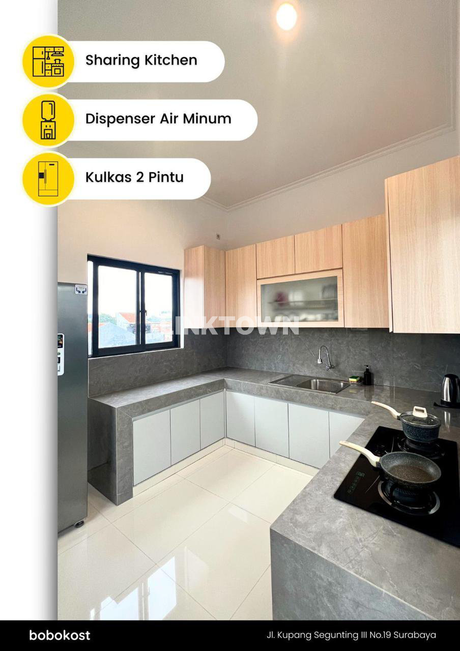 Kost Premium Full Furnish Nego di Pusat Kota Surabaya