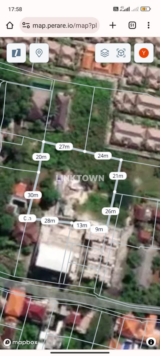 Dijual tanah super premium unblock view in Jimbaran