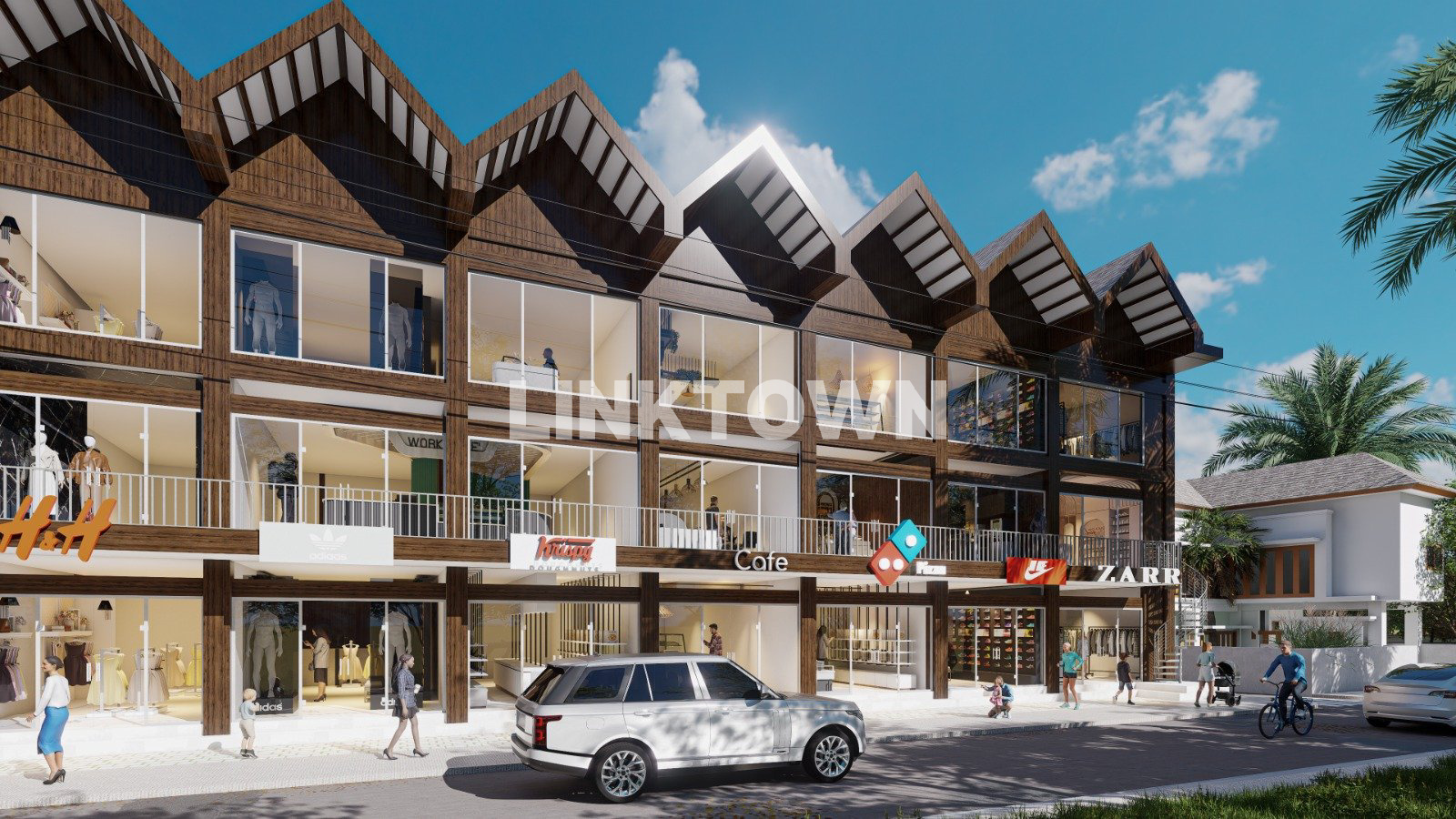 Dijual ruko 3 lantai di Echo Beach