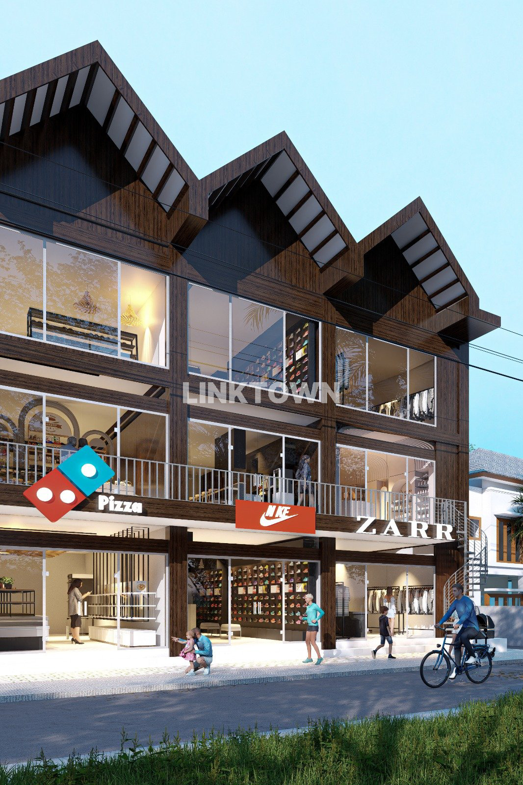 Dijual ruko 3 lantai di Echo Beach