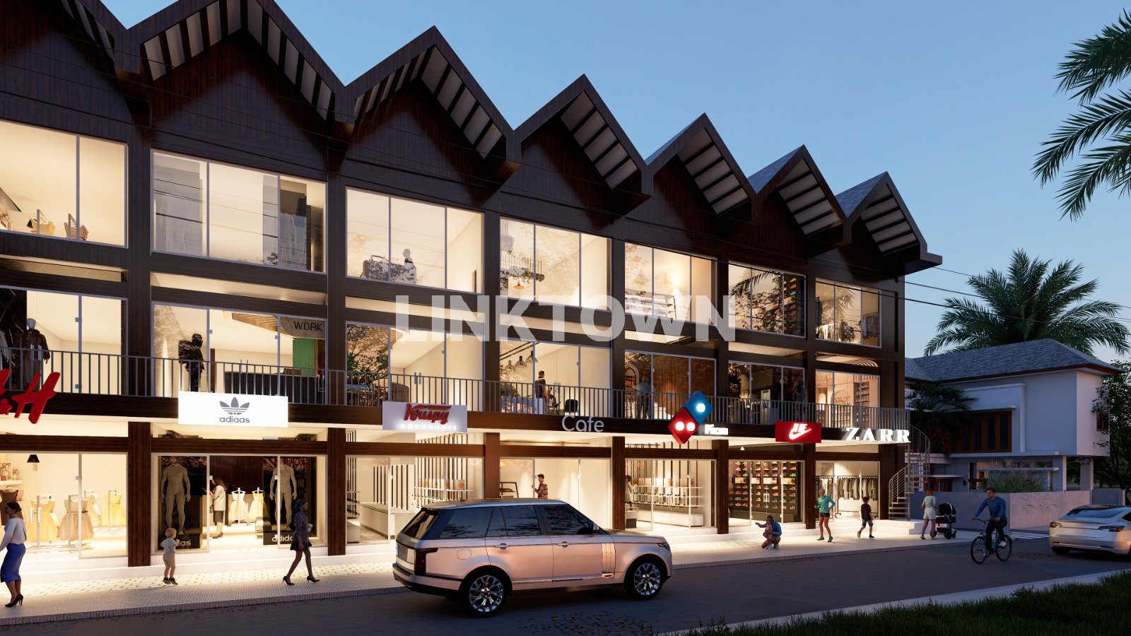 Dijual ruko 3 lantai di Echo Beach