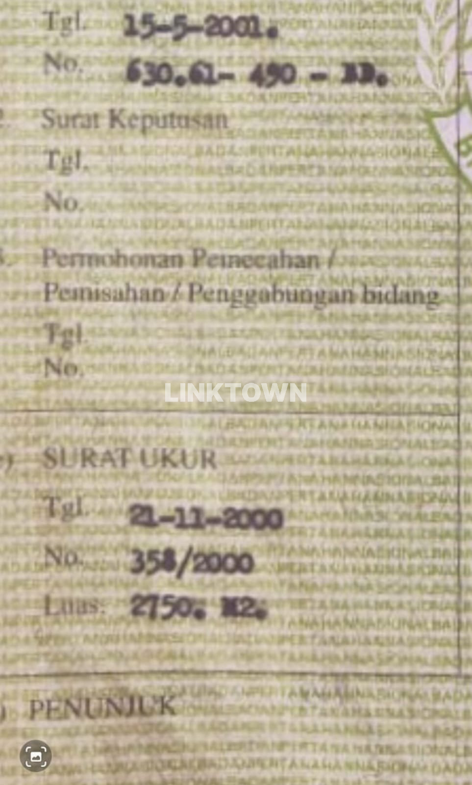 Dijual tanah PREMIUM di Echo Beach