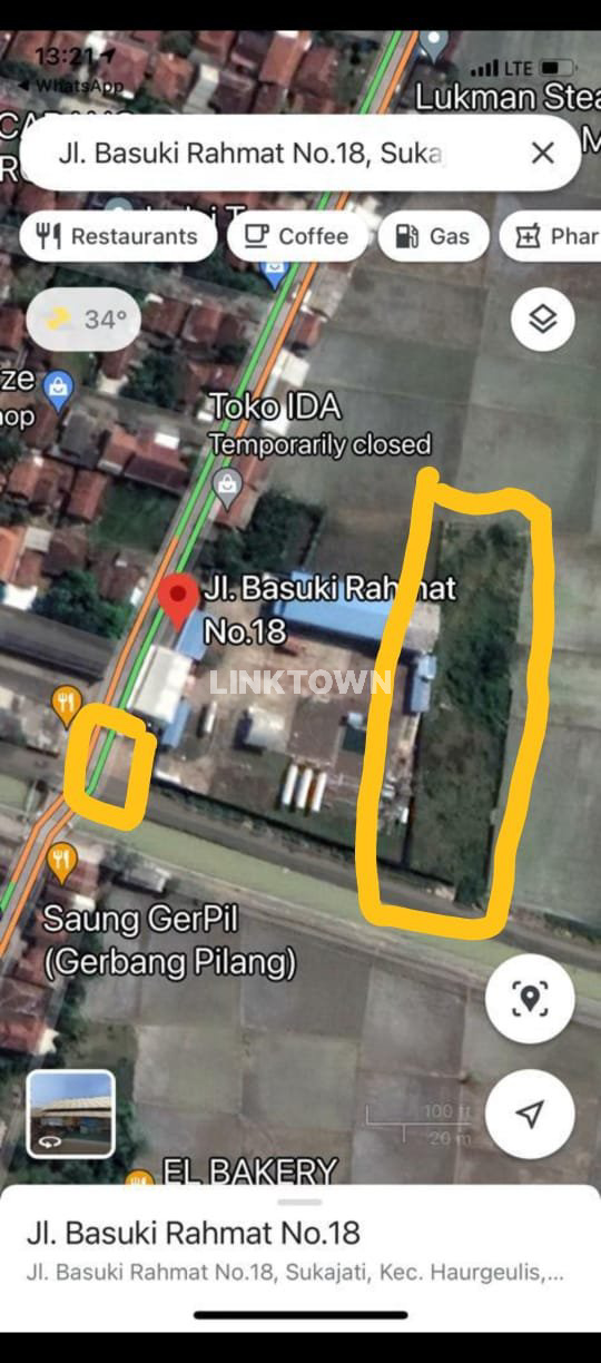 Dijual Tanah Indramayu (2.593m²) SHM