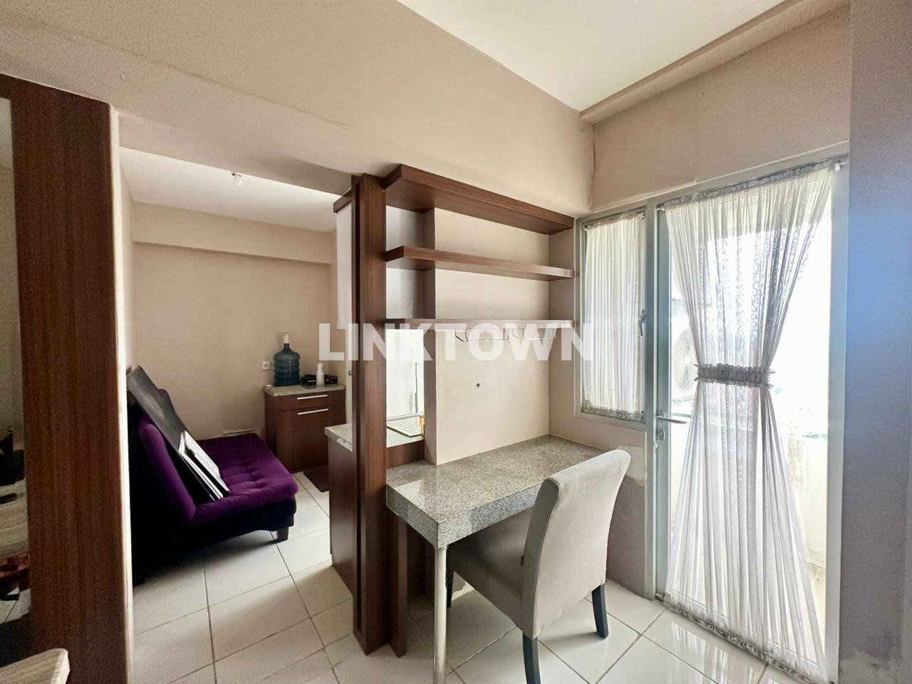Dijual Apartemen 2 Br Furnish View Suramadu di Educity Surabaya
