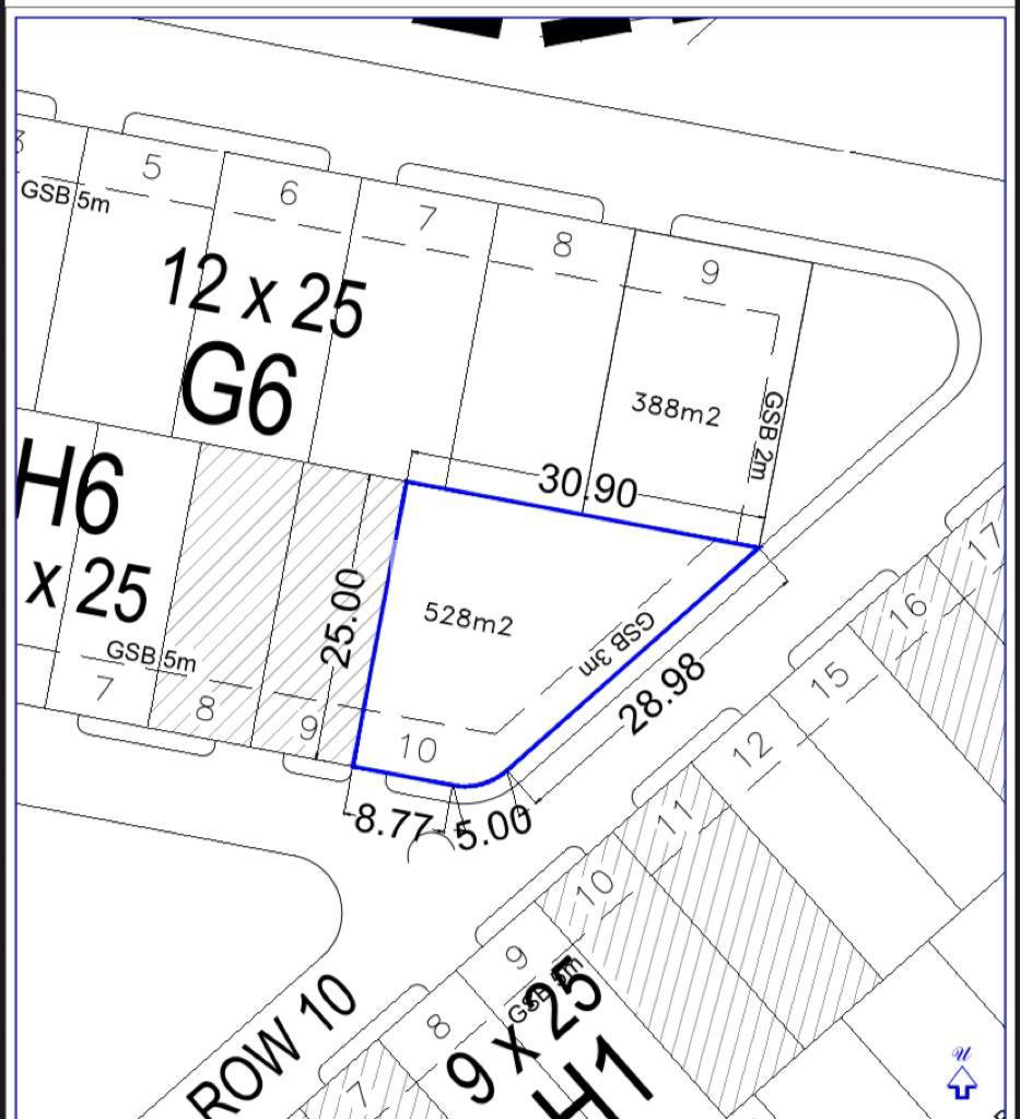 Dijual Tanah 528m² di Pusat BSD City