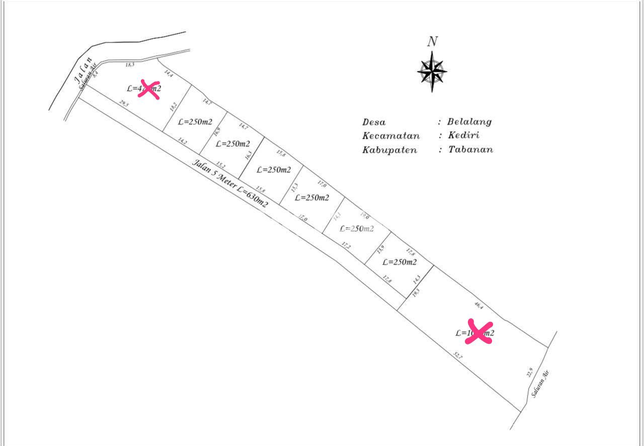 For Sale PREMIUM LAND CLOSE TO KEDUNGGU BEACH