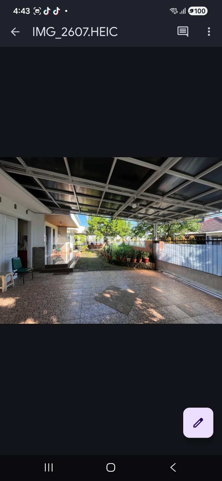 Dijual Rumah Luas Dengan Tanah 490m² Di Jatiwaringin