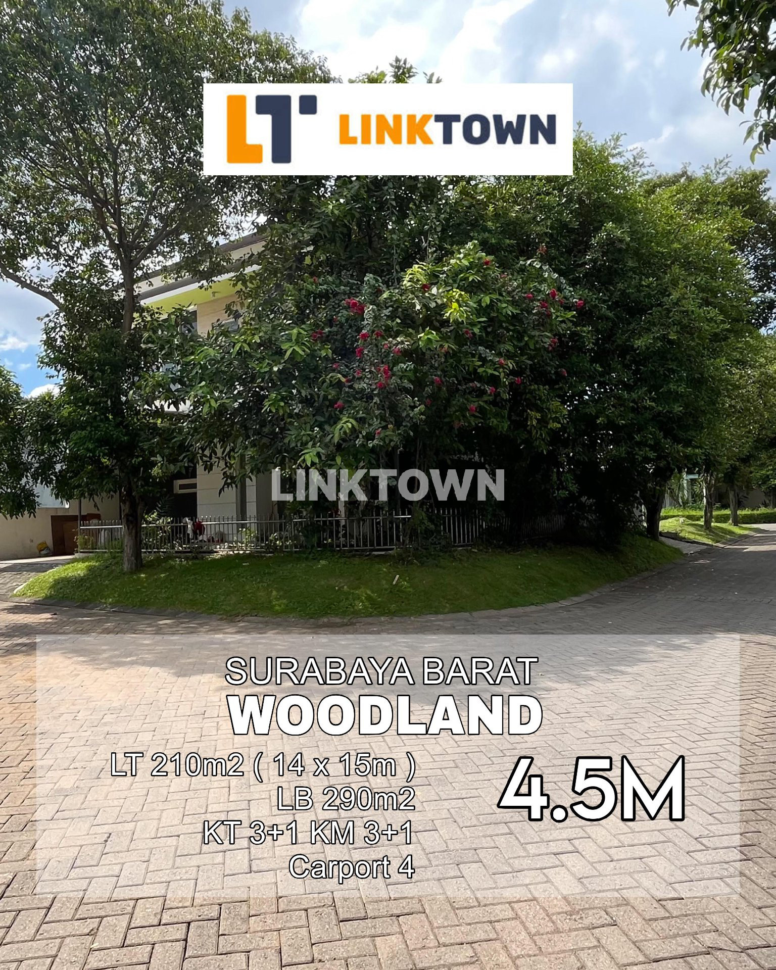 Dijual Rumah Posisi Hook Semifurnished di Perumahan Woodland Citraland Surabaya Barat Dijual Rumah Posisi Hook Semifurnished di Perumahan Woodland Citraland Surabaya Barat
