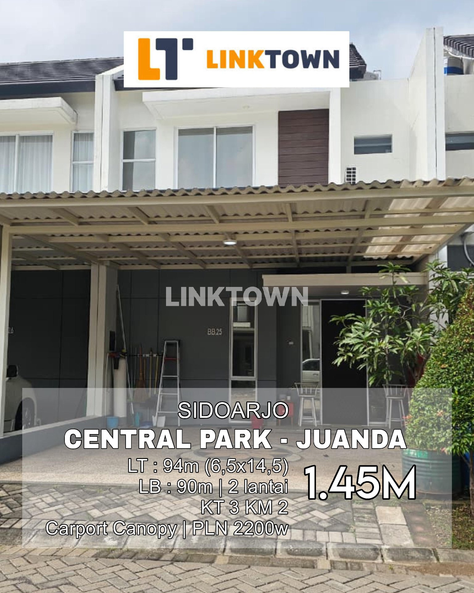 Semi Furnish Rumah 2 Lantai di Central Park Dekat Bandara Juanda Semi Furnish Rumah 2 Lantai di Central Park Dekat Bandara Juanda