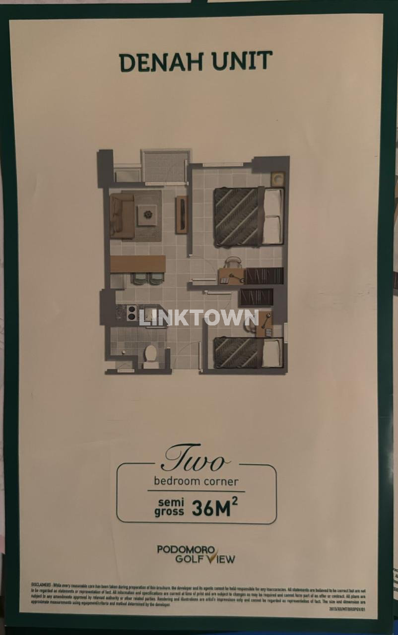 Apartement 2 Bedroom Siap Huni Akses Bagus Apartement 2 Bedroom Siap Huni Akses Bagus