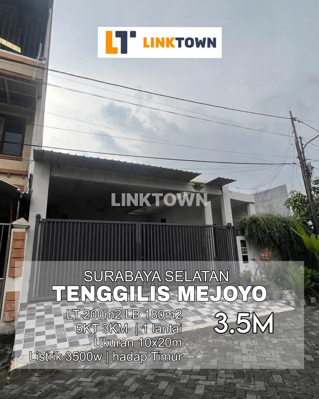 Rumah Strategis Bebas Banjir Nego di Tenggilis Mejoyo Surabaya Selatan Rumah Strategis Bebas Banjir Nego di Tenggilis Mejoyo Surabaya Selatan