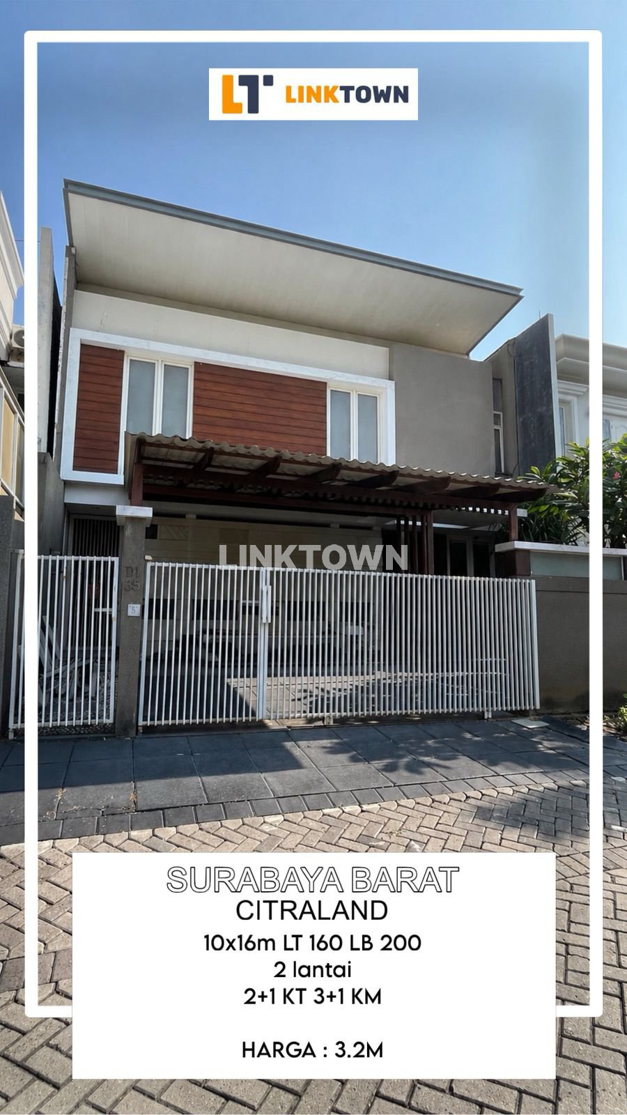 Under Market Hunian Modern di Kawasan Citraland Surabaya Barat Under Market Hunian Modern di Kawasan Citraland Surabaya Barat