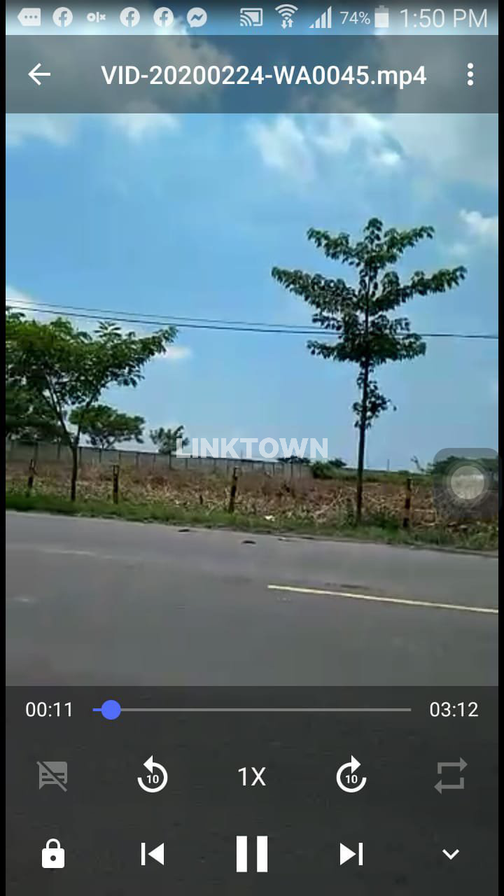 Dijual Tanah Industri Nego Nol Jalan Provinsi di Widang Tuban