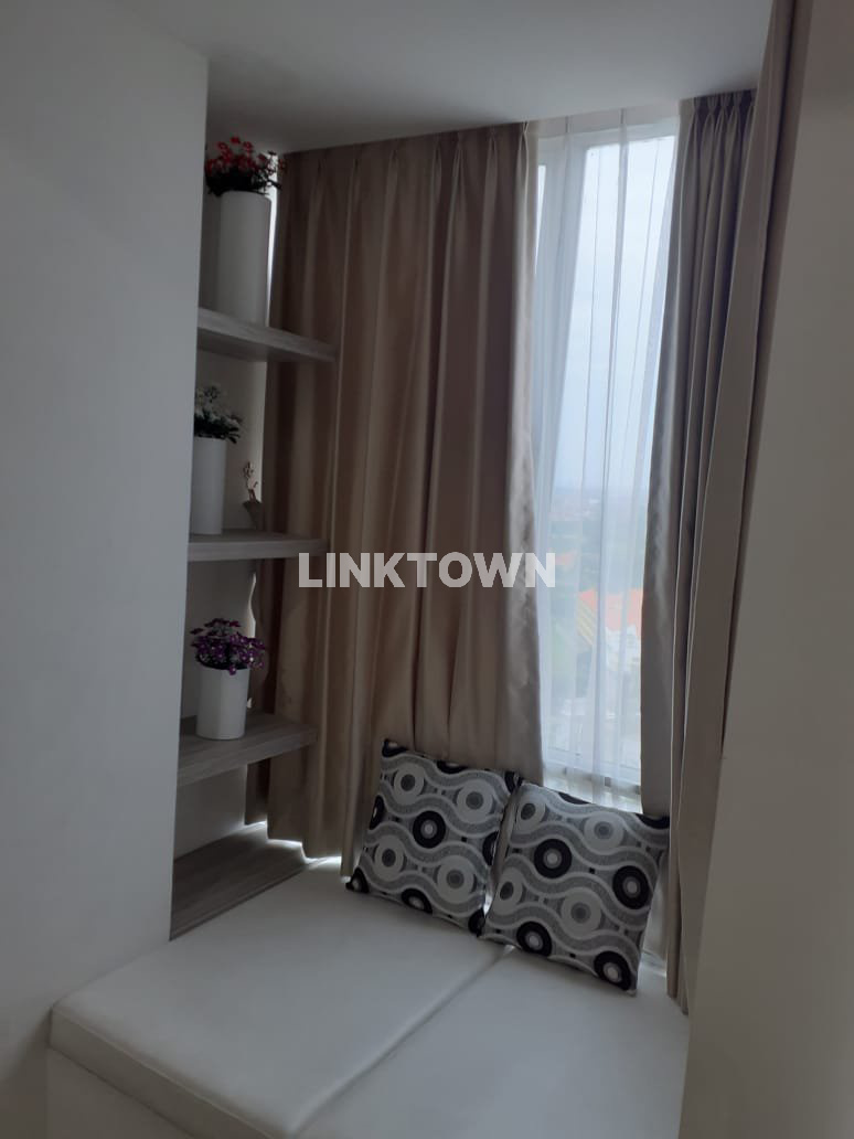 Disewakan Apartemen Luxury Minimalis Furnish Type Studio Bay Window di Benson Pakuwon Mall