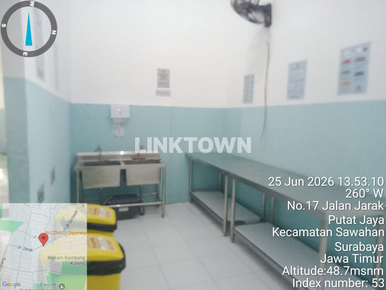 Aset Langka Ruang Usaha Bonus Dapur Mbg di Pusat Kota Surabaya