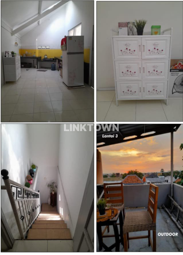 Rumah 3 Lantai Full Furnished Siap Huni di Puri Asri Palebon Semarang Dekat Tol Gayamsari