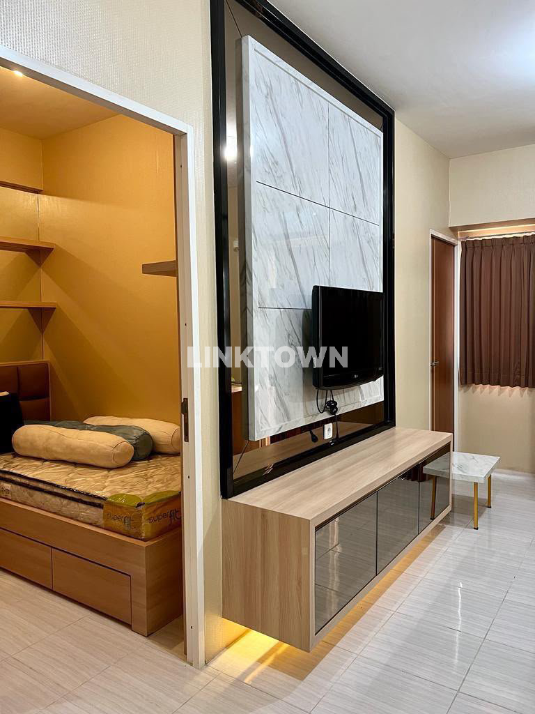 Dijual Murah Apartemen Full Interior Custom dan Elektronik di Puncak Dharmahusada