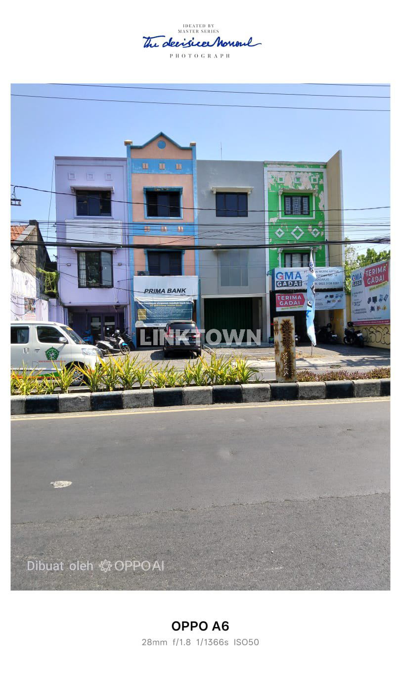 Dijual atau Disewakan Ruko 3,5 Lantai Cocok untuk Kantor dan Usaha di Mojopahit Sidoarjo