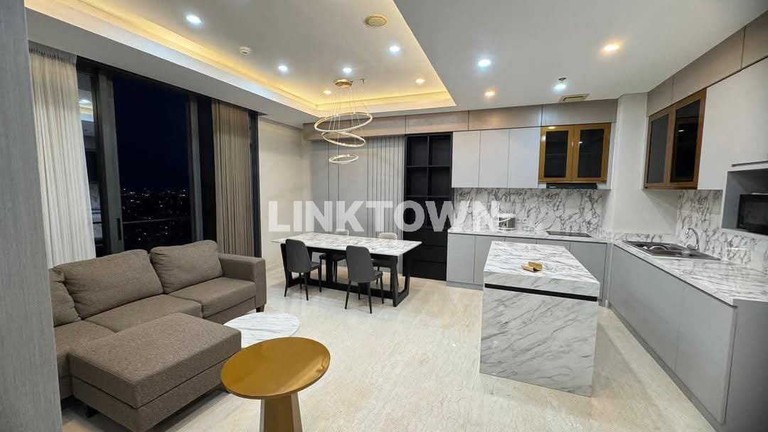Apartemen 2 Br Furnish Mewah Siap Huni di Voila